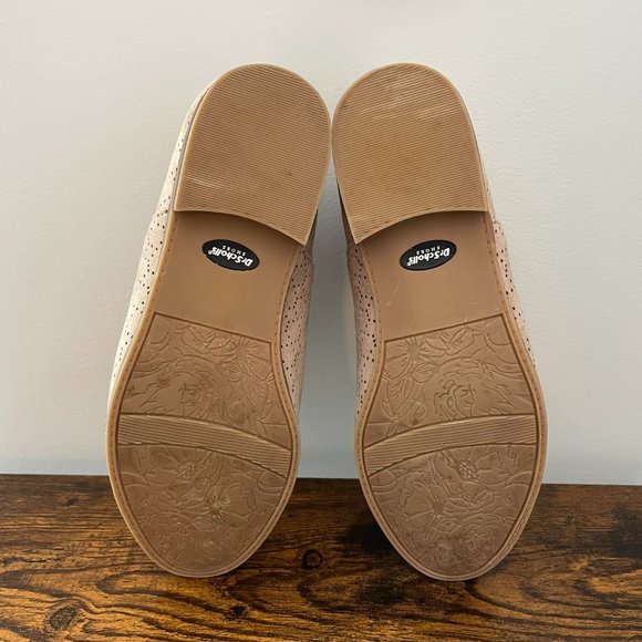 Dr. Scholl's Rate Wide Comfort Ankle Booties Putty Perforated Microfiber Wns 6 W - Picture 7 of 11